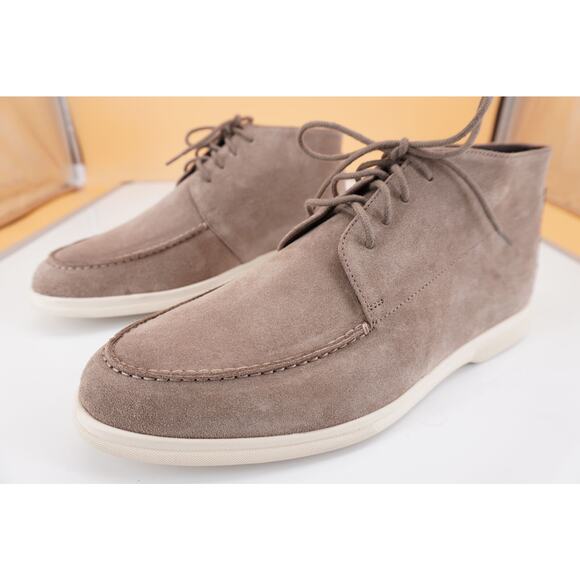 Canali Taupe Suede Chukka Hiking Boots Size 8.5 New Lace Up $595 Ankle main image 6